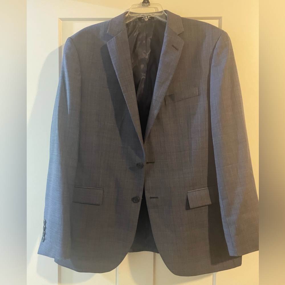 Like new Navy Egara suit jacket size XL